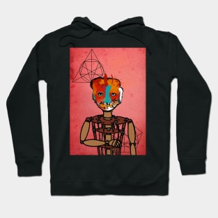 Own a Piece of History: President NFT - A Puppet with Street Mask and Davinci Vibes Hoodie